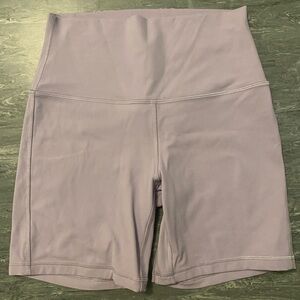 lululemon athletica Light Purple Bike Shorts
